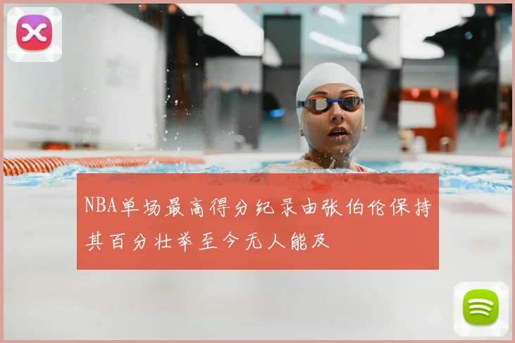 NBA单场最高得分纪录由张伯伦保持其百分壮举至今无人能及